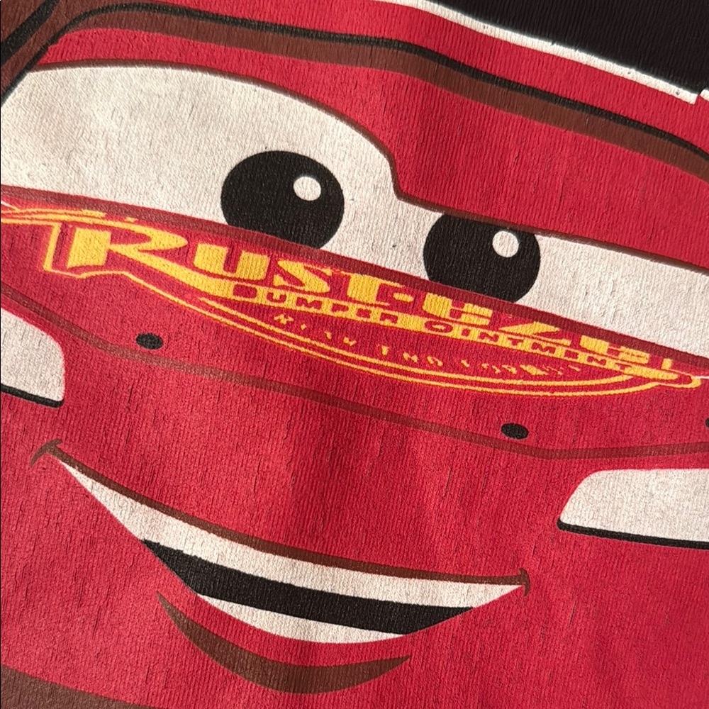4T Boys Disney Black and Red The Legendary Lightning McQueen T-shirt - Picture 3 of 4